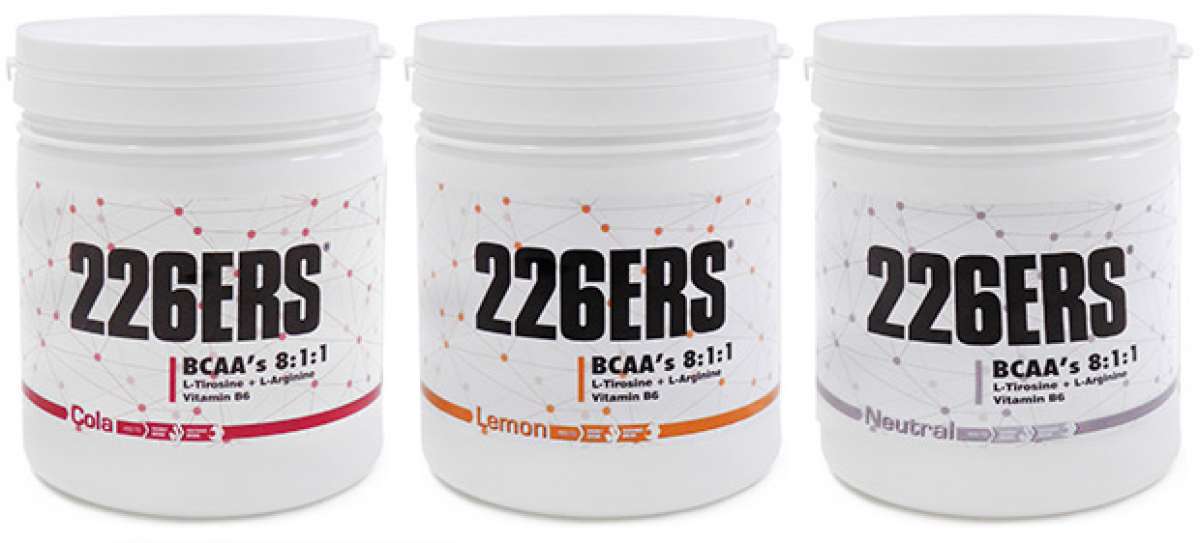 Nuevos suplementos de Glutamina, Creatina y BCAA's de 226ERS