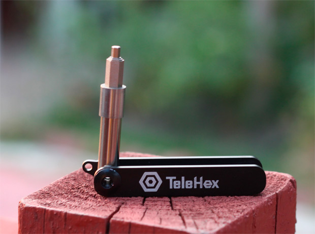 TeleHex, una compacta y funcional llave allen universal