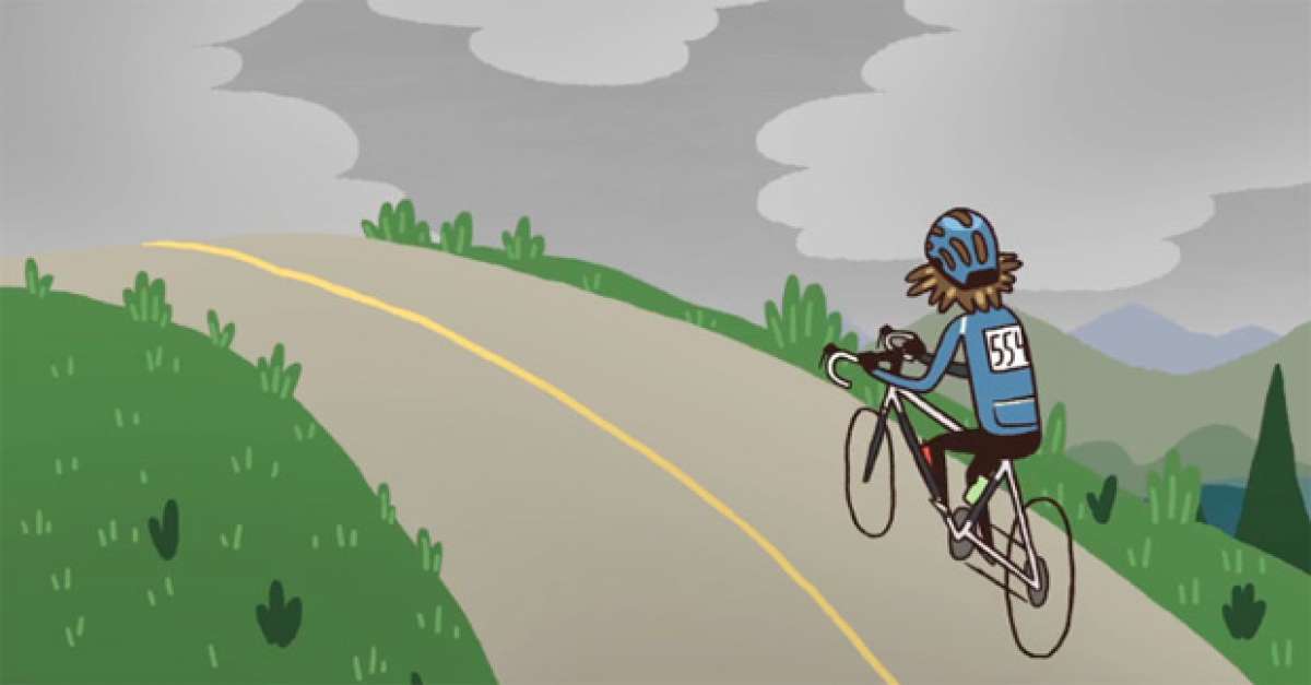 'The Ride', un cortometraje animado que ilustra la pasión de un ciclista de forma maravillosa