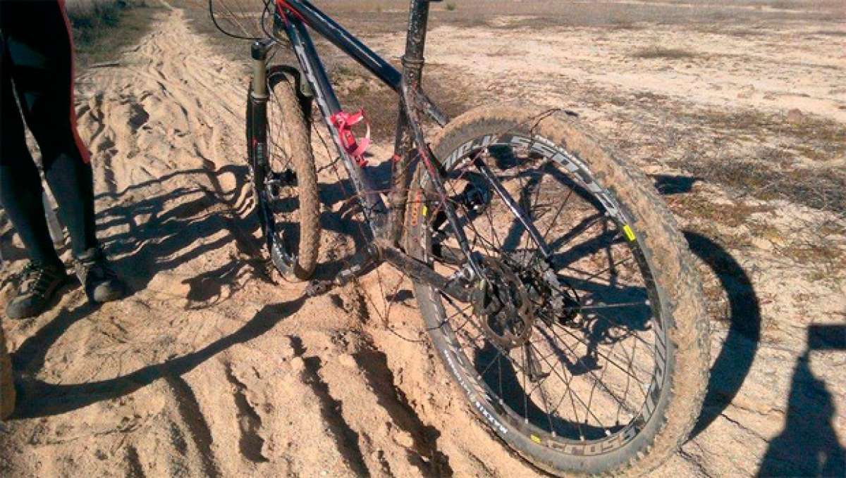 Más trampas para ciclistas: En el Torrent de Santa Ponça (Mallorca) y en los senderos de San Ignacio y El Mimbre (Jaén)