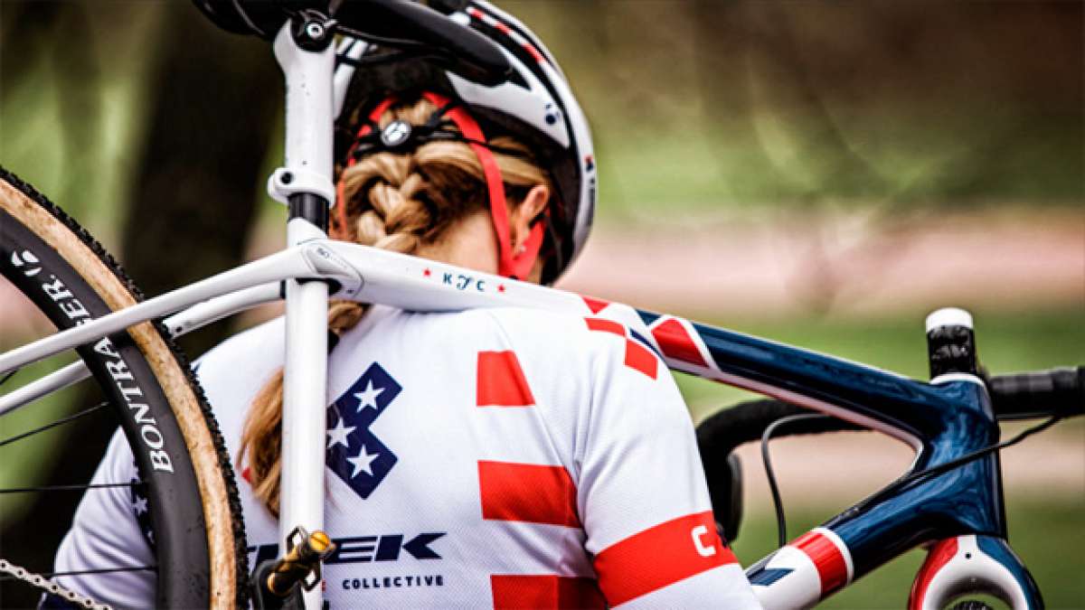 Así rueda Katie Compton sobre la nueva Trek Boone de ciclocross