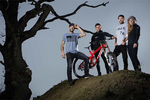 Nuevo equipo Trek Factory Racing DH para 2016... con los hermanos Atherton y Taylor Vernon