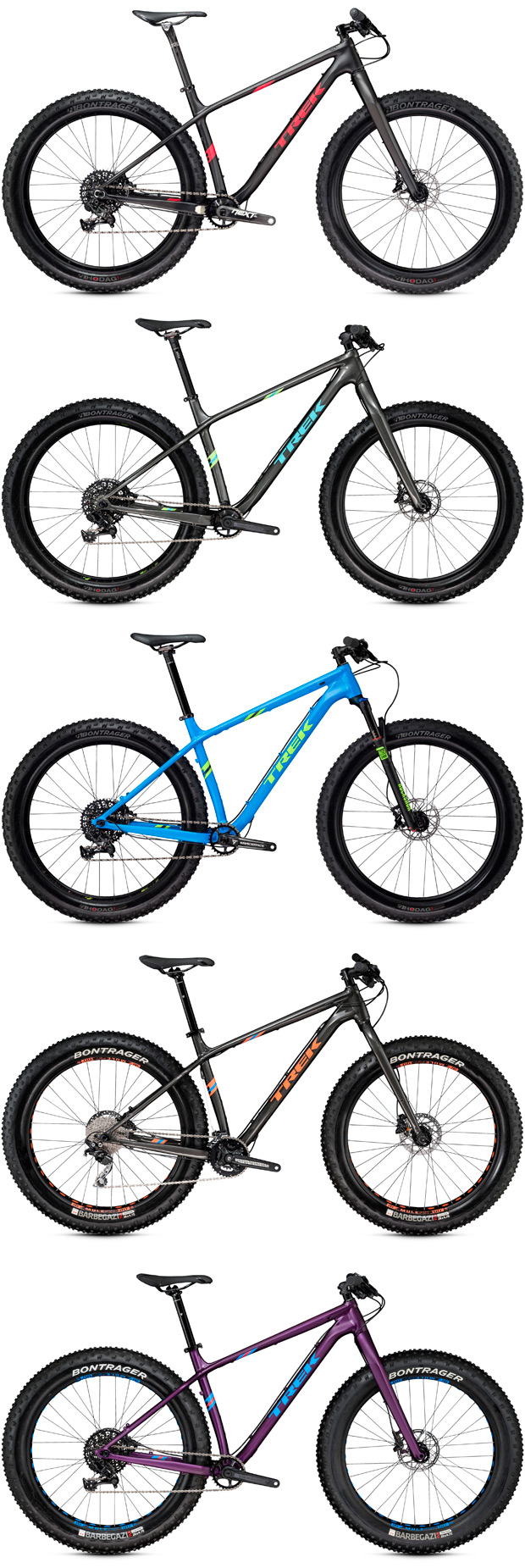 Trek Farley 2016, nuevas versiones de carbono para la 'Fat Bike' más divertida de Trek