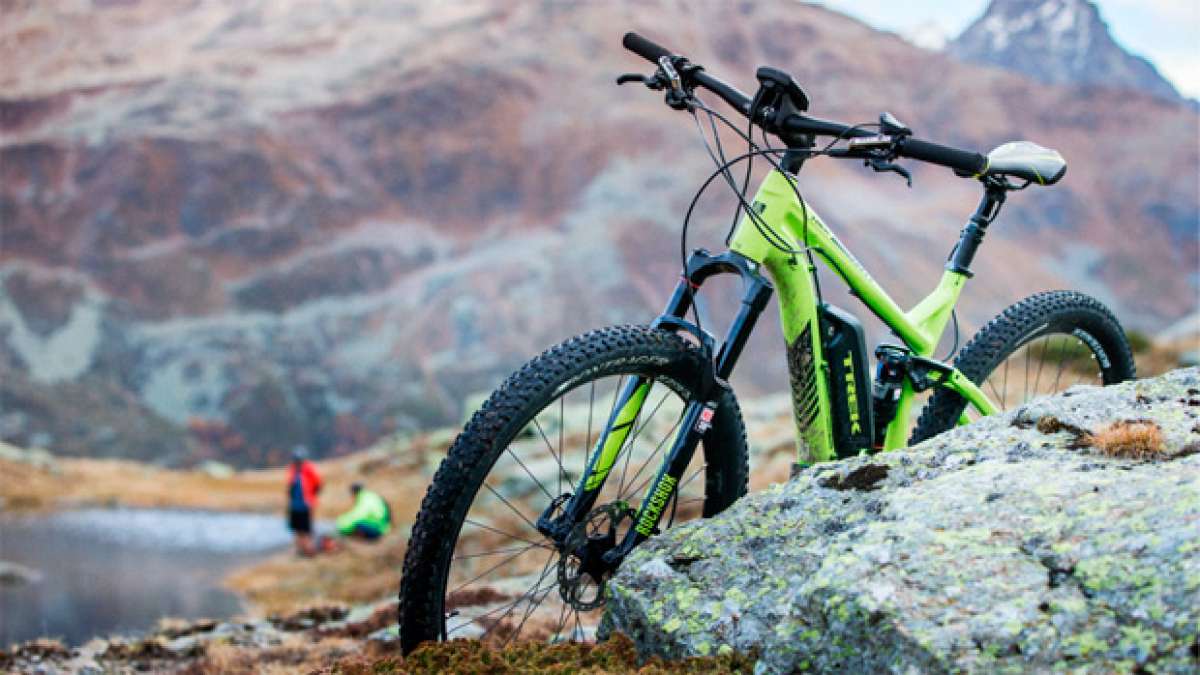 La nueva Trek Powerfly+ FS de 2015 en acción