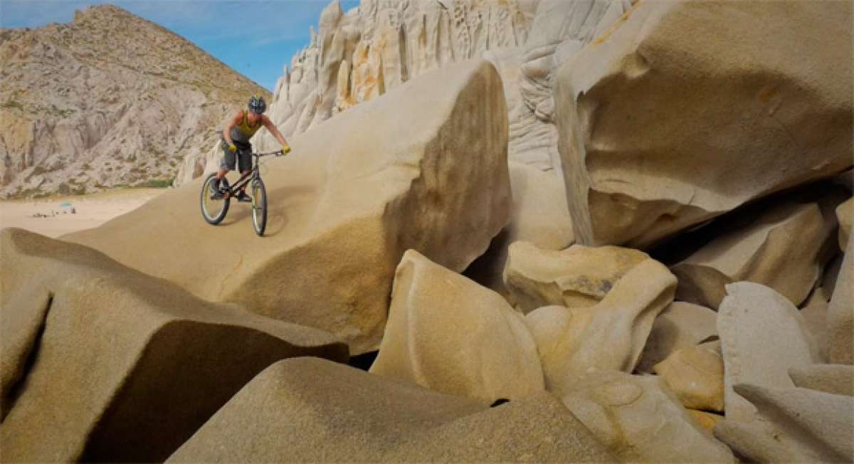 Trial extremo en Cabo San Lucas (México) con Mike Steidley y su bicicleta