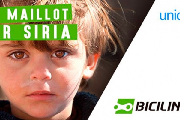"Un maillot por Siria", una iniciativa de Bicilink y UNICEF apadrinada por algunos de los mejores corredores XCO del mundo
