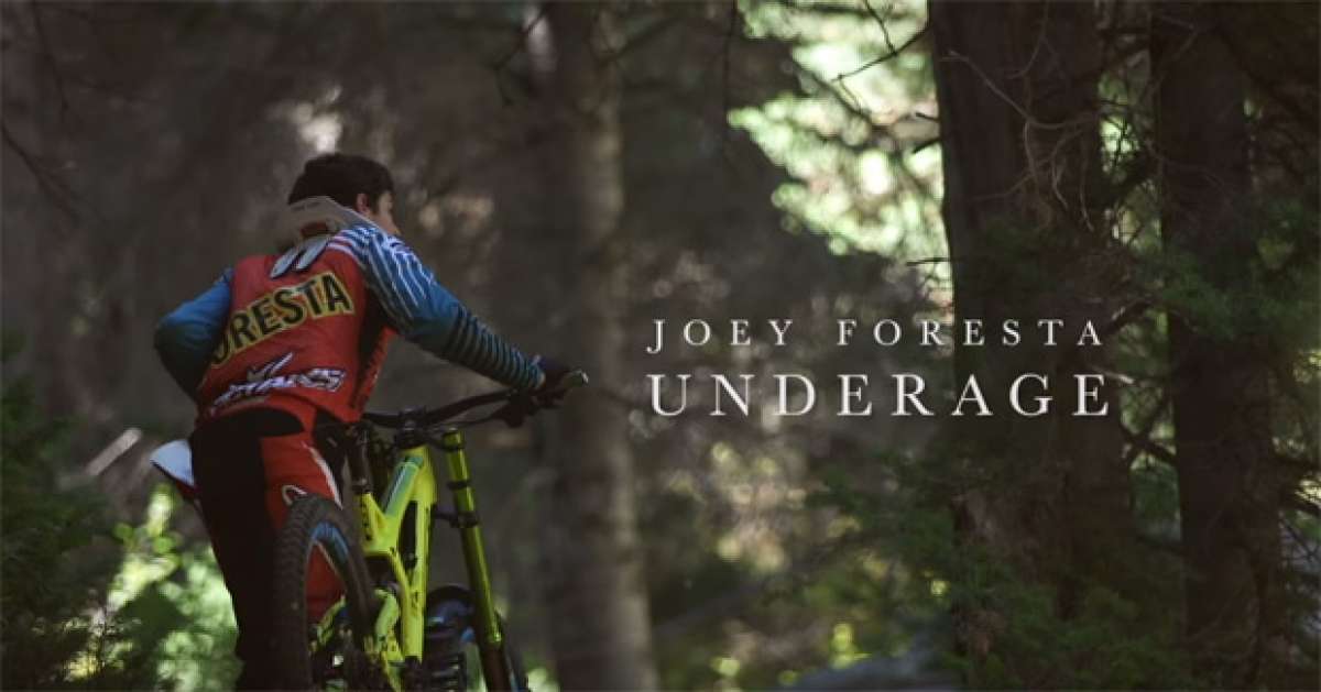 Así rueda Joey Foresta, un joven corredor de la cantera de GT Bicycles