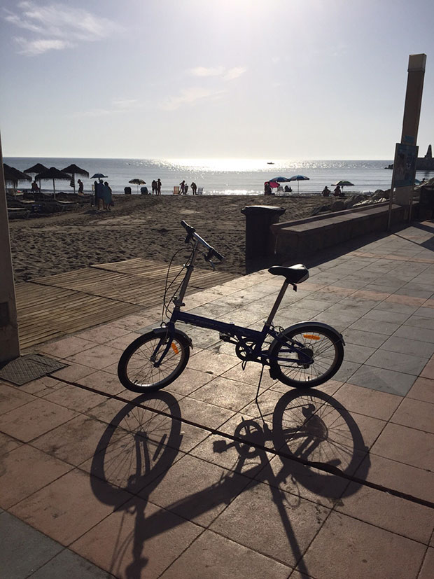 La foto del día en TodoMountainBike: 'Verano en Torremolinos'