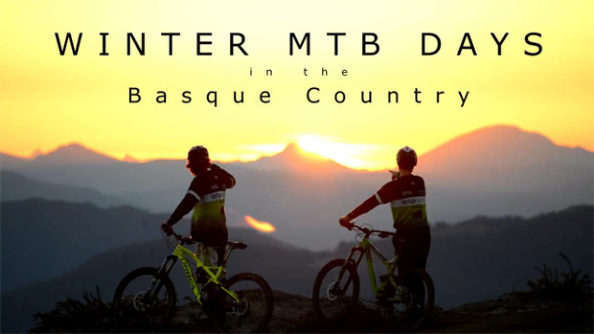Ciclismo de montaña invernal en el País Vasco con los chicos de Basque By Bike