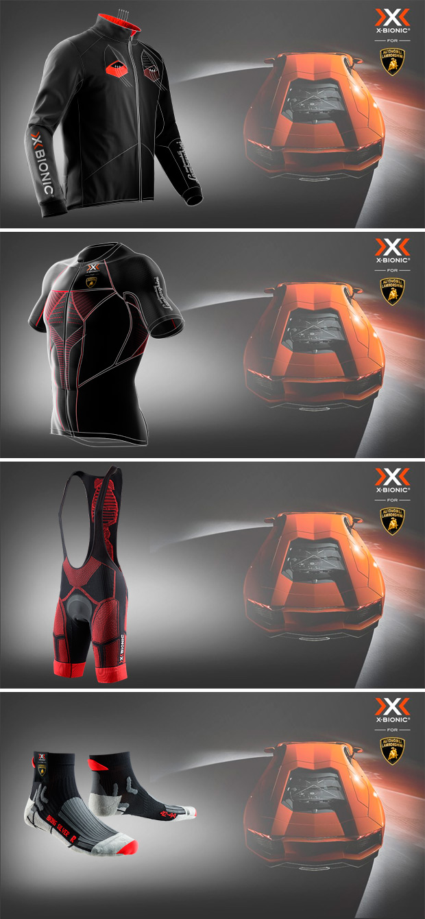 X-Bionic Lamborghini, una equipación exclusiva de grandes prestaciones (y precio)