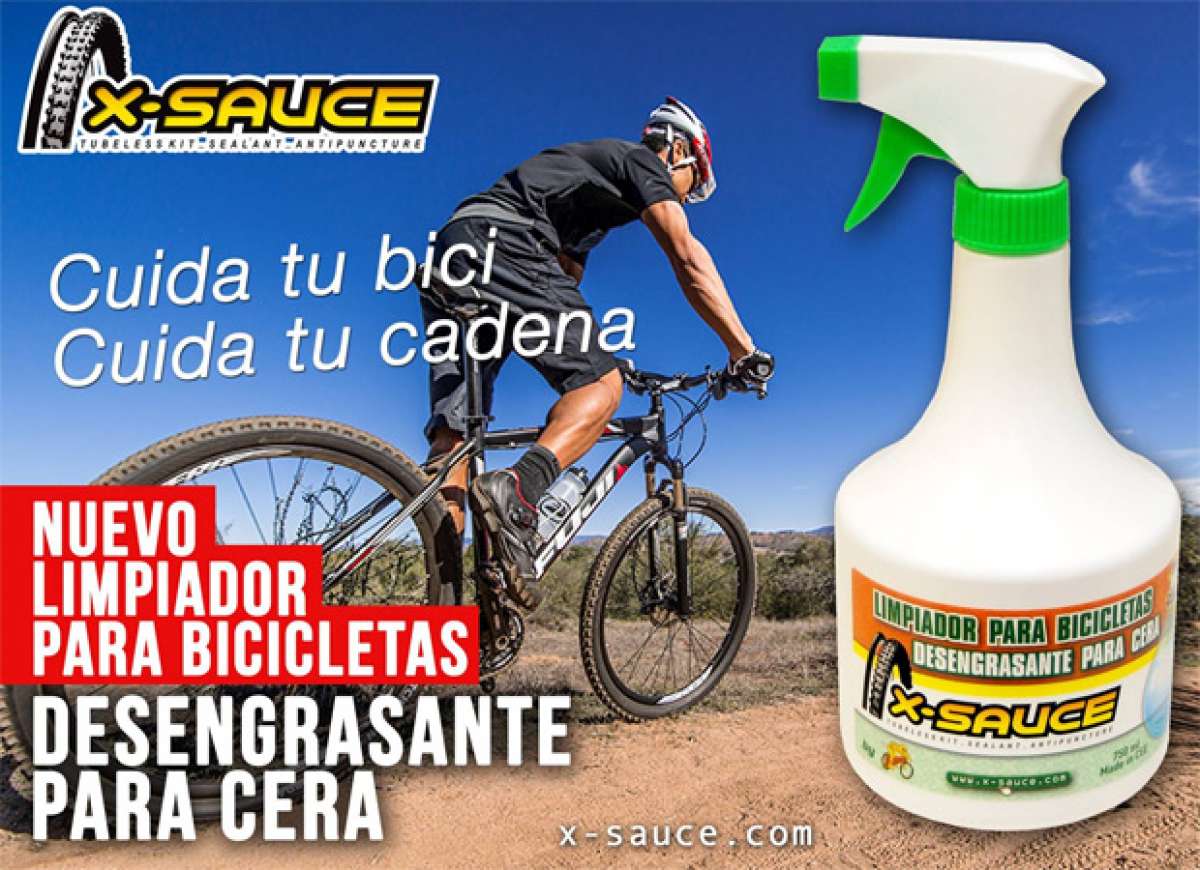 Nuevo limpiador (y desengrasante) para bicicletas de X-Sauce