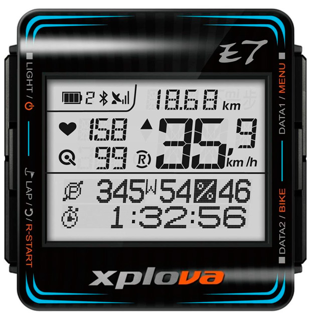 Xplova E7, un nuevo ciclocomputador con GPS, Bluetooth y ANT+ integrados