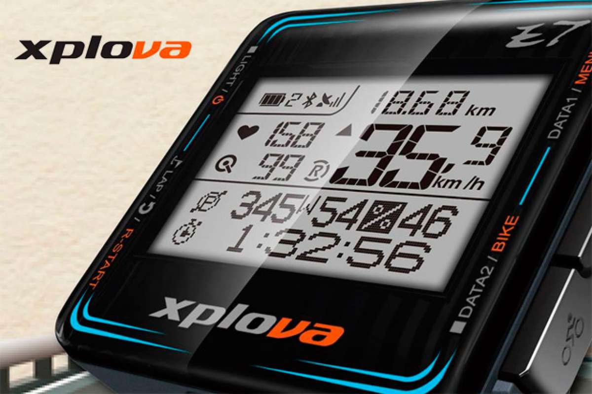 Xplova E7, un nuevo ciclocomputador con GPS, Bluetooth y ANT+ integrados