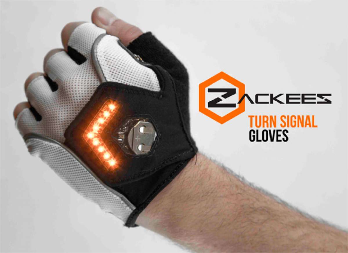 En TodoMountainBike: Zackees, unos guantes con iluminación LED integrada para mejorar la seguridad de los deportistas
