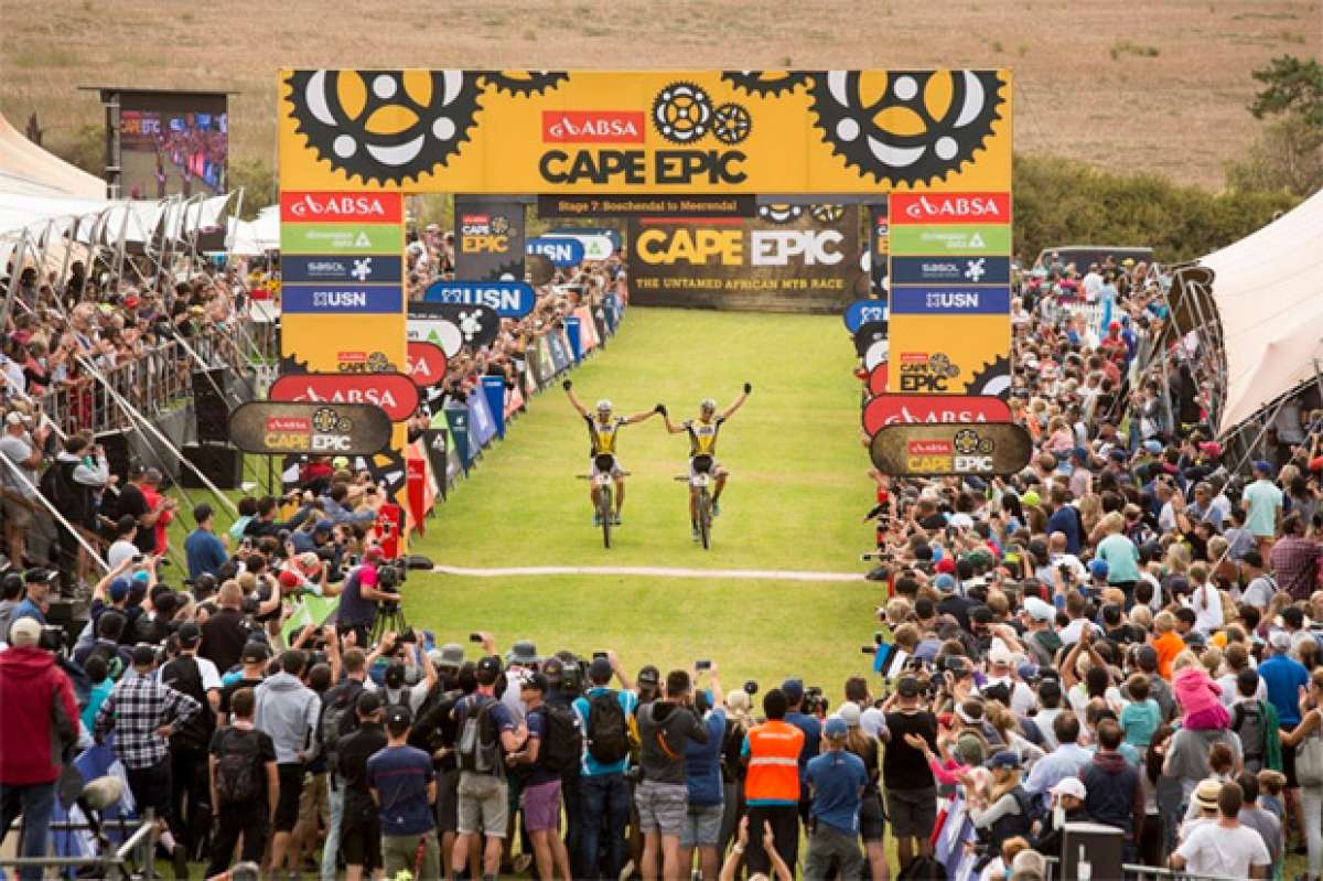 Absa Cape Epic 2016: Resumen de la séptima y última etapa