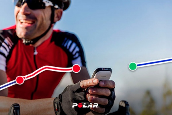 Actualización para el Polar V650, ahora con seguimiento de rutas de otros usuarios
