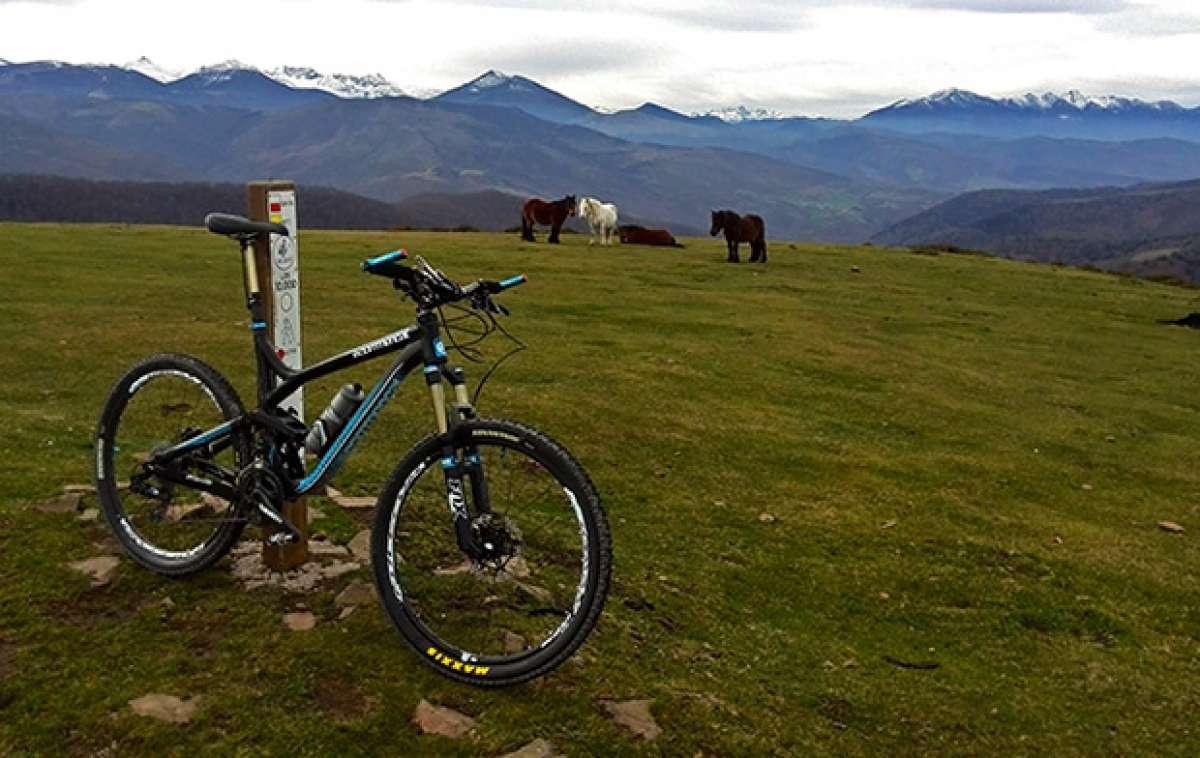 La foto del día en TodoMountainBike: 'Invierno en El Moral'