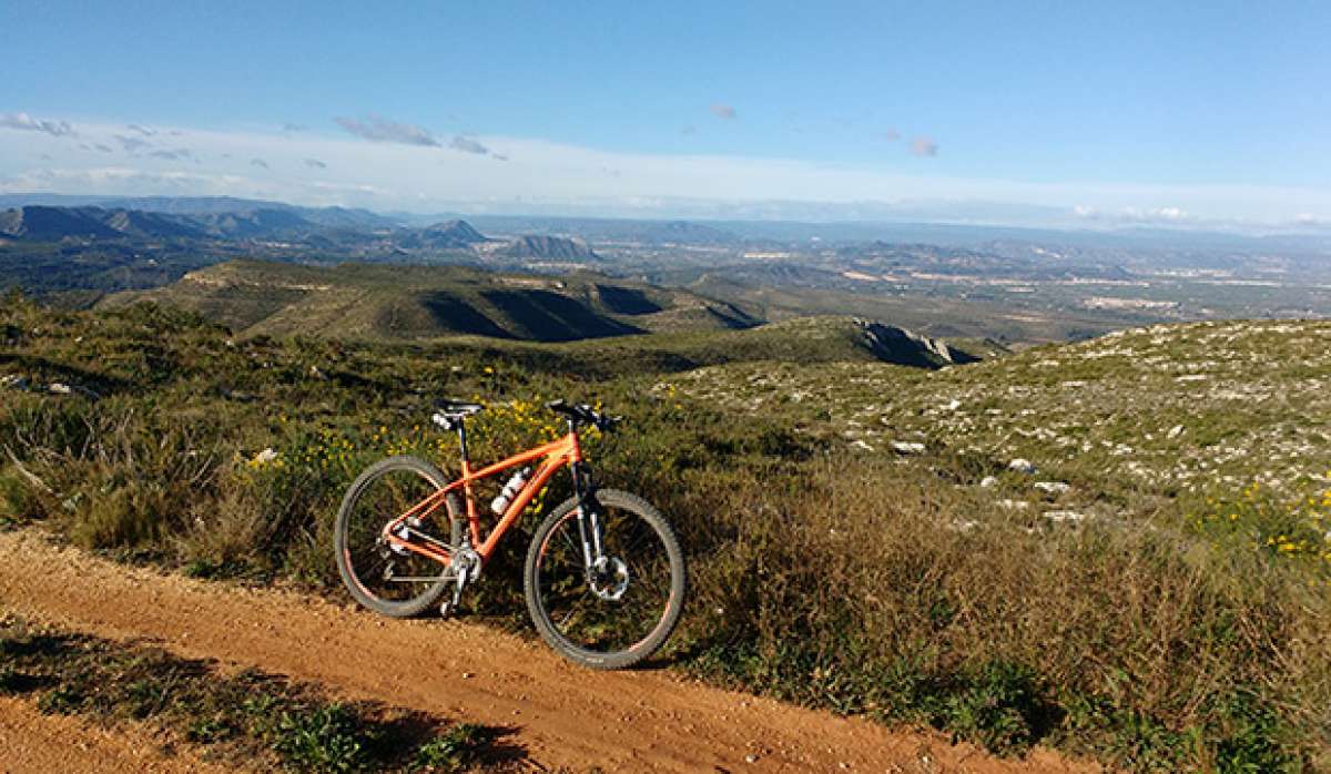 La foto del día en TodoMountainBike: 'Alto de Rafelguaraf'