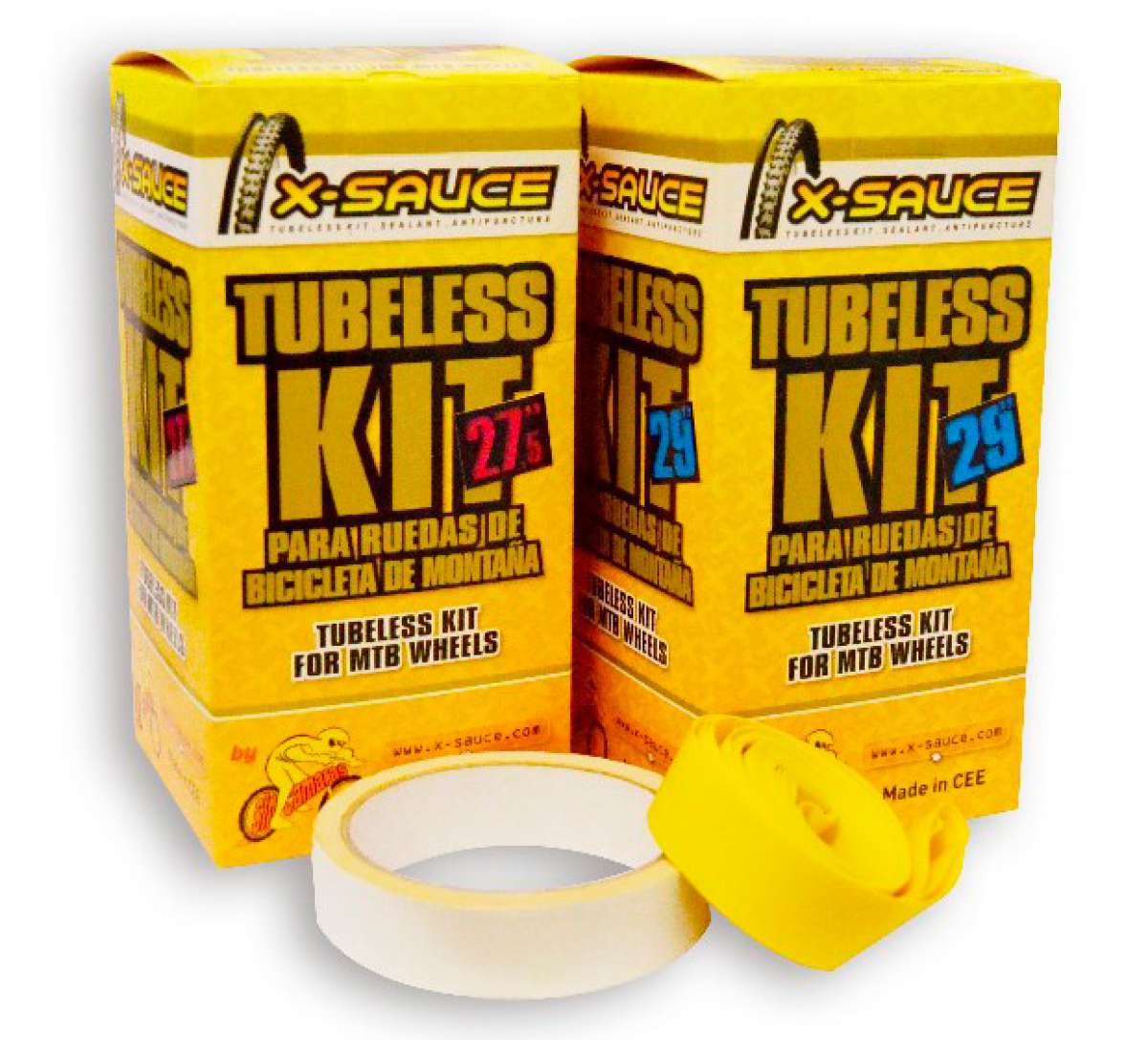 Dos anchos nuevos para los kits Tubeless de X-Sauce