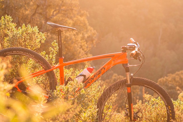 La foto del día en TodoMountainBike: "Atardecer desde los senderos de Ronda"