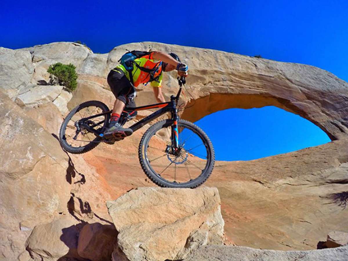 Escalando rocas en Fruita (Colorado, EUA) con Aurélien Fontenoy