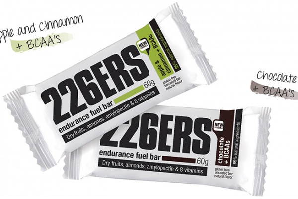 Más sabores enriquecidos con BCAA"s para las barritas energéticas Endurance Fuel de 226ERS