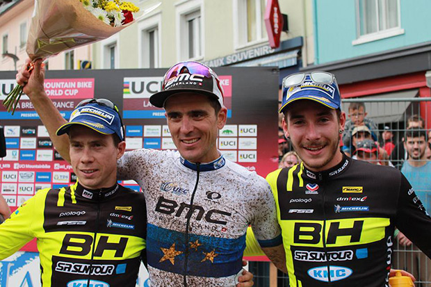 El equipo BH-SR Suntour-KMC, líder del Ranking Mundial XCO de la UCI
