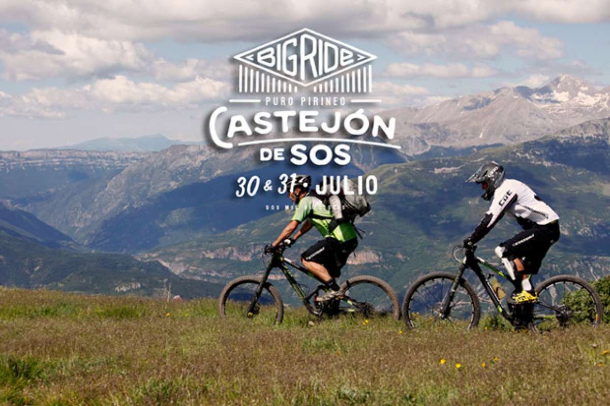 Todo listo para el Big Ride Puro Pirineo de Castejón de Sos
