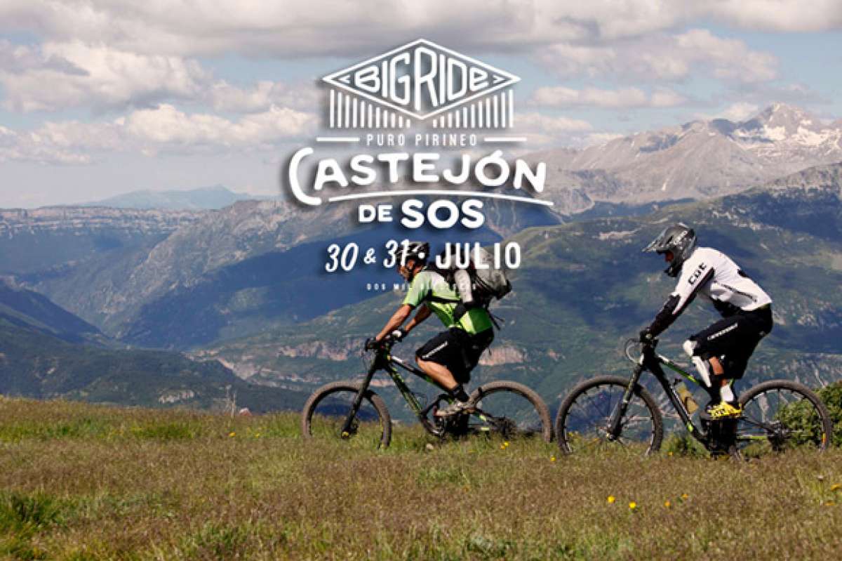 Todo listo para el Big Ride Puro Pirineo de Castejón de Sos