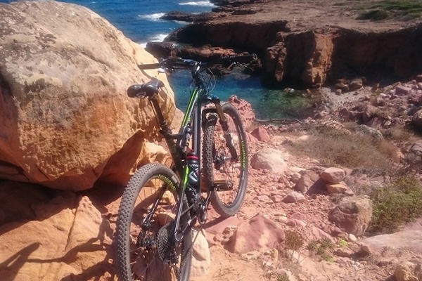La foto del día en TodoMountainBike: "Cala Morell"