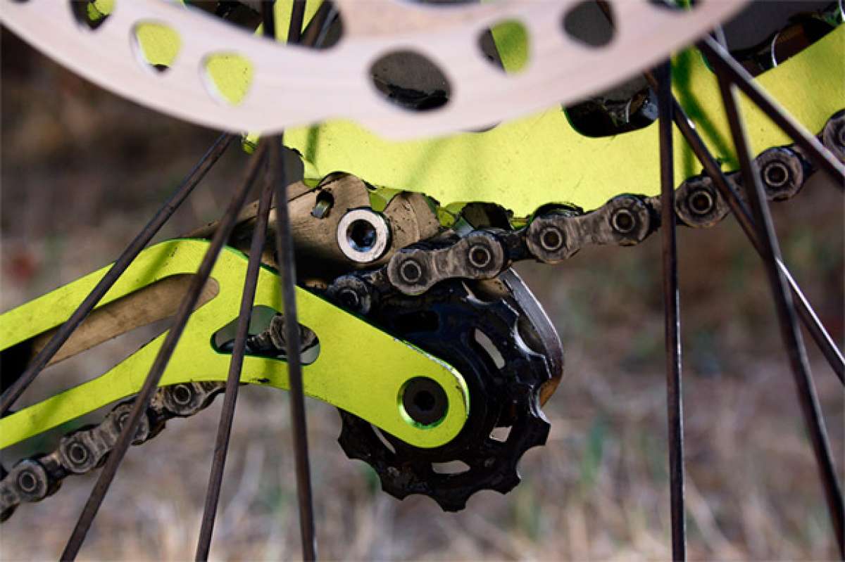 Como medir la longitud de la cadena de la bicicleta de montaña