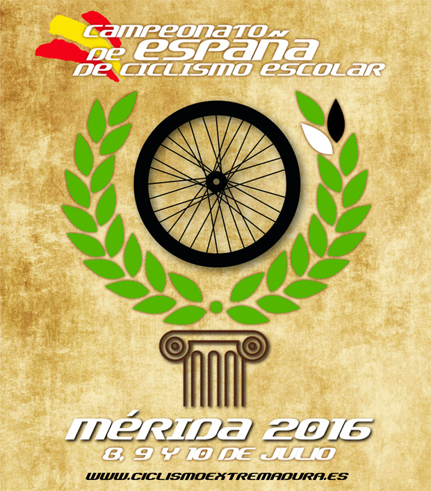 Arranca el Campeonato de España de Ciclismo Escolar en Mérida
