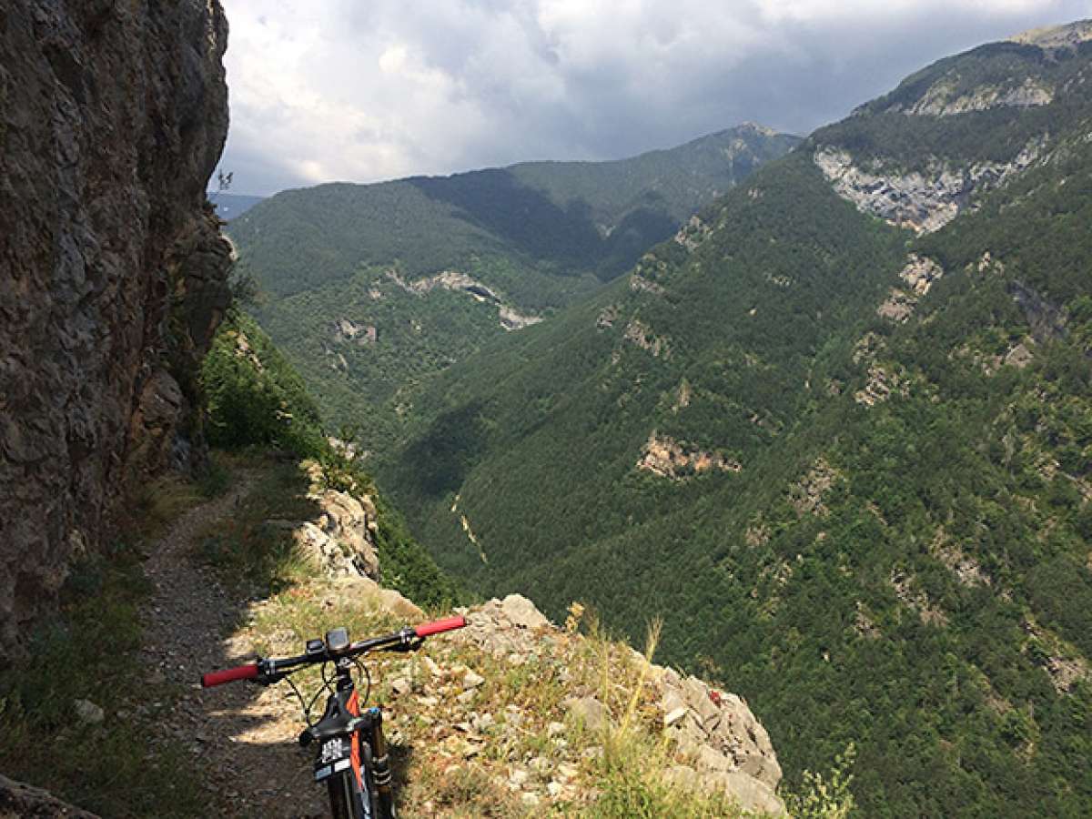 La foto del día en TodoMountainBike: 'Canal del Cinca'