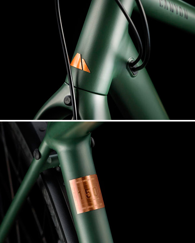 Canyon Commuter Brooks 150, una edición limitada para conmemorar 150 años de artesanía