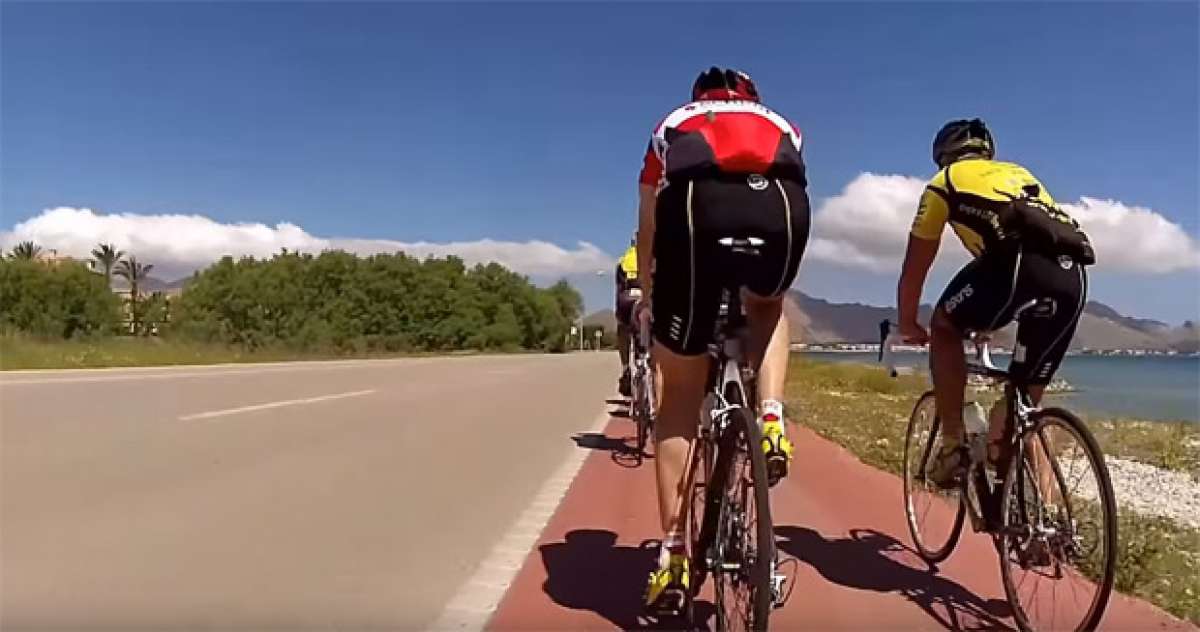 Sesenta minutos de pedaleo subjetivo por Cap Formentor (Mallorca) para nuestros entrenamientos en rodillo