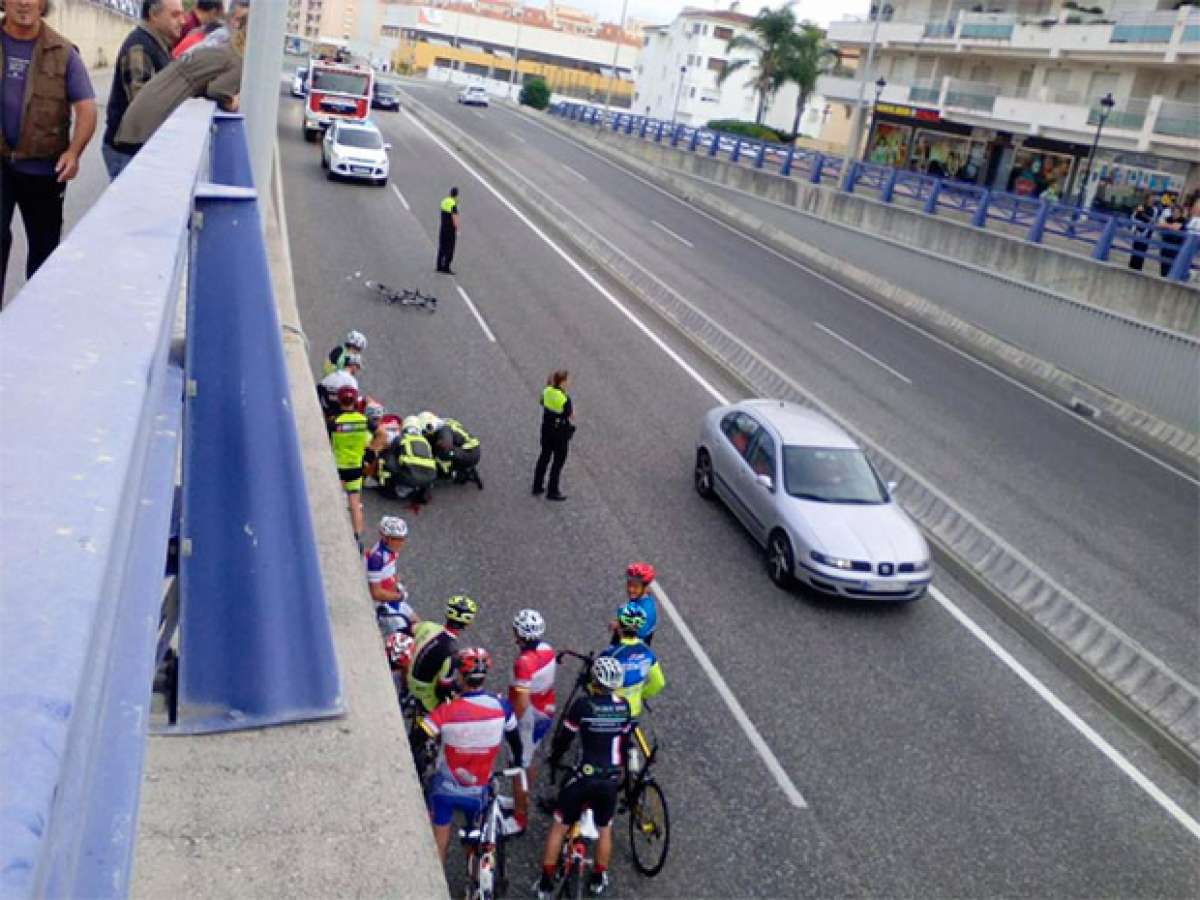 En TodoMountainBike: Atropella a un ciclista, se da a la fuga, quema el coche en un aparcamiento y denuncia el robo para evitar represalias