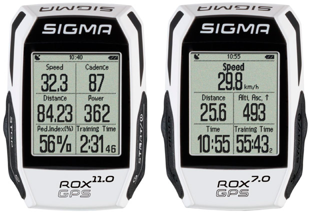 Nueva generación de ciclocomputadores Sigma ROX GPS