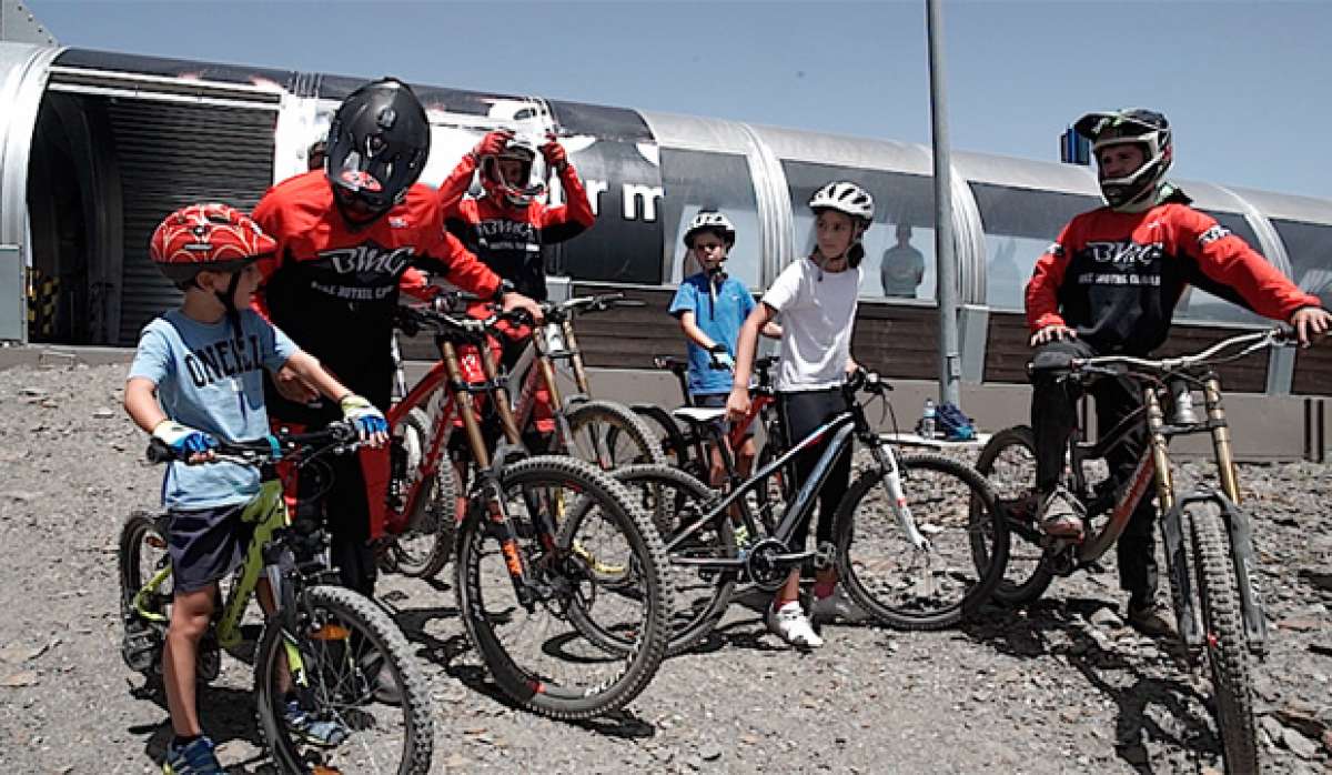 Nuevo circuito de Descenso (para niños e iniciados) en el Sierra Nevada Bike Park