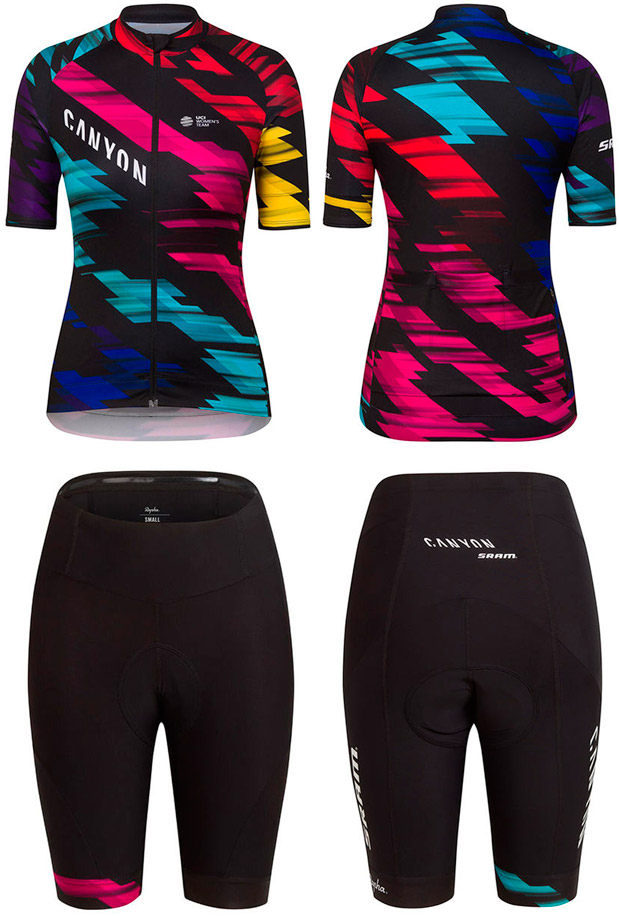 Nuevas (y muy vistosas) equipaciones Rapha Canyon//SRAM