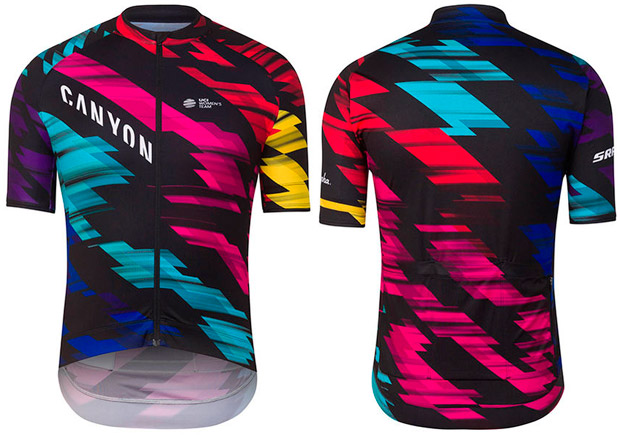 Nuevas (y muy vistosas) equipaciones Rapha Canyon//SRAM