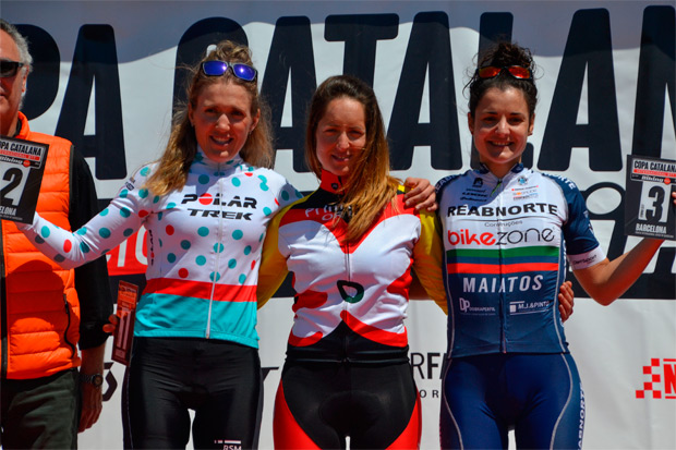 Ever Alejandro Gómez y Chloé Passelande, campeones de la Copa Catalana Internacional Biking Point de Barcelona