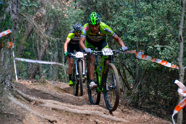 Francesc Guerra y Sandra Santanyes, campeones de la Copa Catalana Internacional Biking Point de Corró d'Amunt