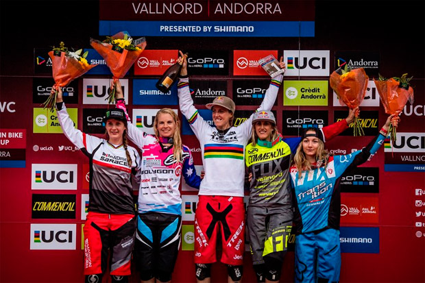 Aaron Gwin y Rachel Atherton, vencedores de la Copa del Mundo UCI DHI 2016