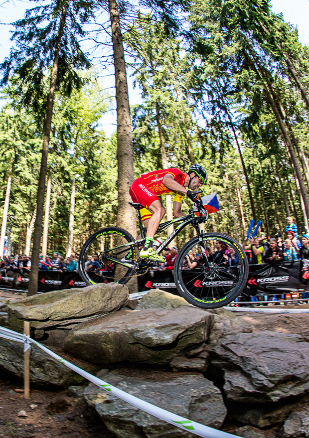 Espectacular actuación de la 'Armada Española' en el Campeonato Mundial XCO 2016