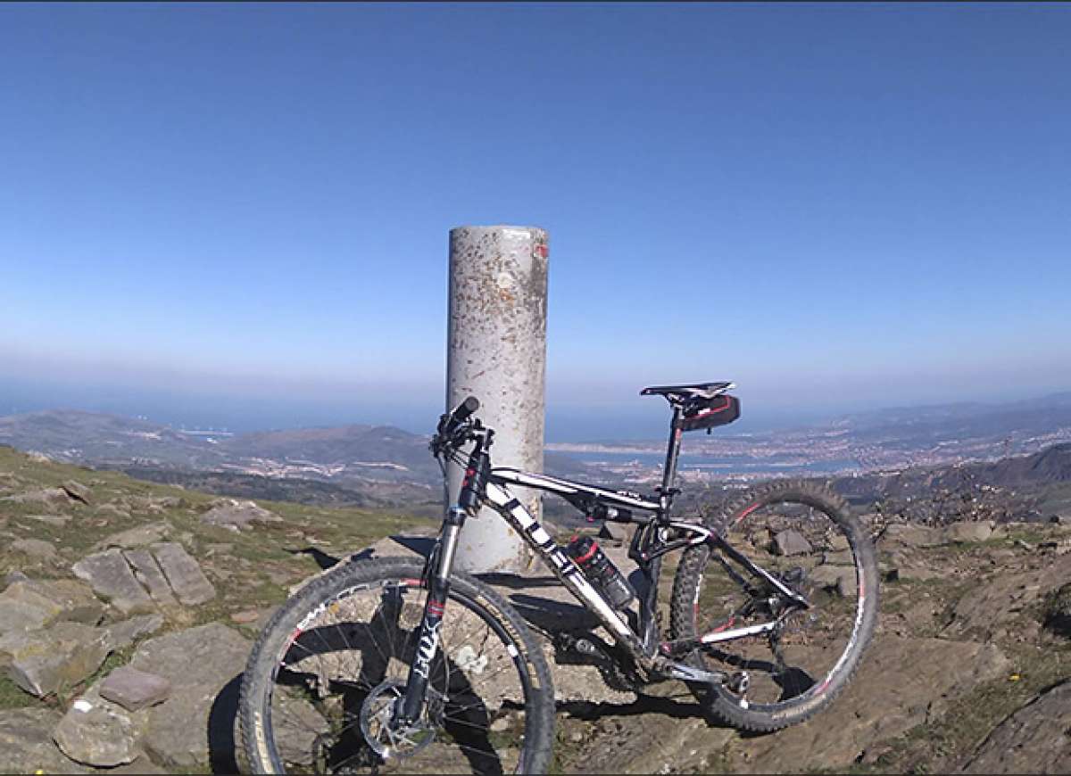 La foto del día en TodoMountainBike: 'Cumbre del Ganeran'