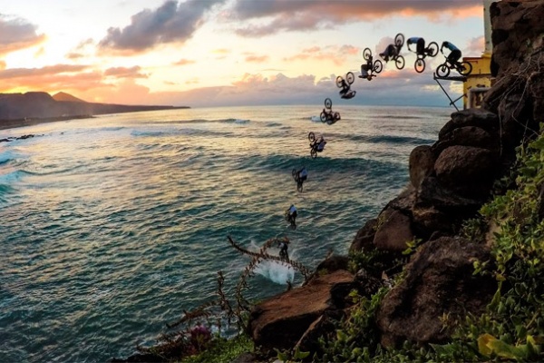 Detrás de las cámaras: así se grabó el salto final de Danny MacAskill en su vídeo Cascadia
