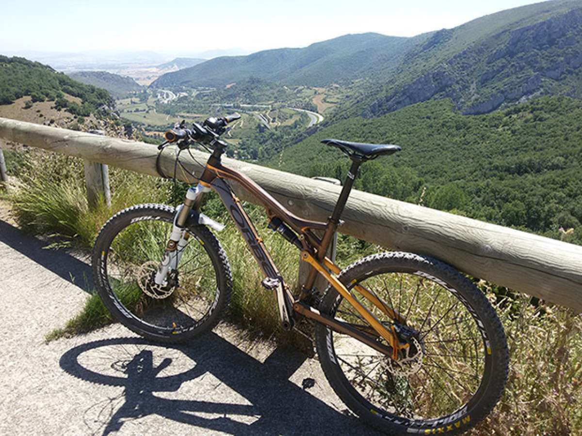 La foto del día en TodoMountainBike: 'Desfiladero de Pancorbo'