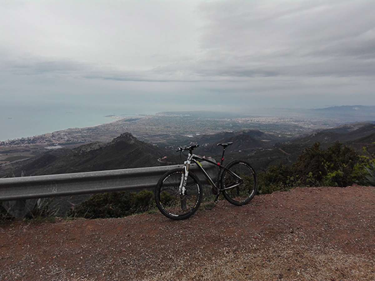 La foto del día en TodoMountainBike: 'En la cima del Desierto de Las Palmas'