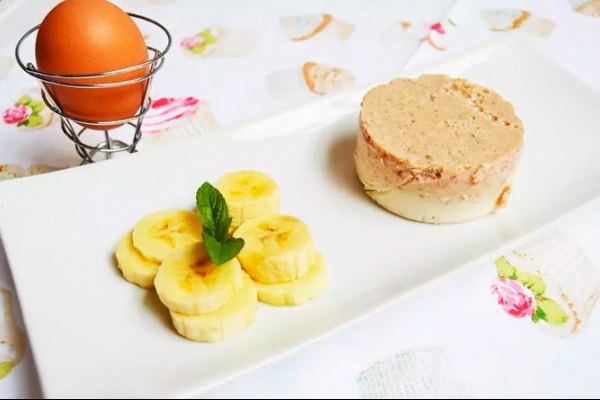 Claras de huevo con plátano en formato flan, la nueva propuesta de EcoSpain