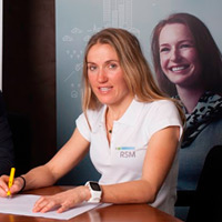 Clàudia Galicia y Laura Orgué, las nuevas integrantes del equipo RSM Spain